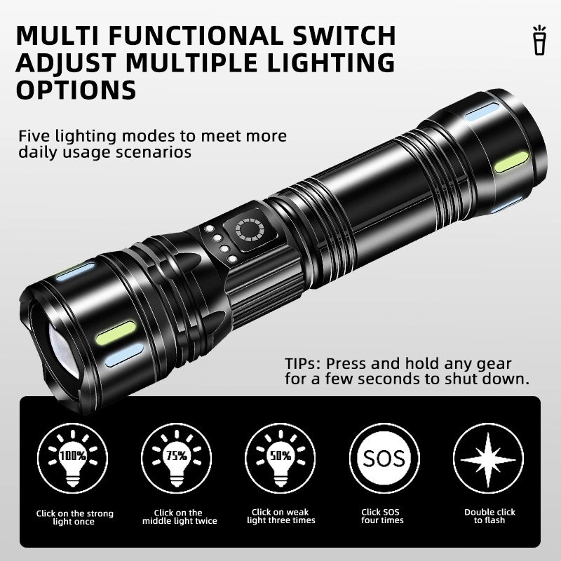 M-711 Black flashlight (5)