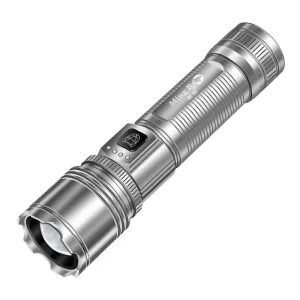 OEM Wholesale Tactical Flashlight,Cutom 3-Core Tri-Color Laser Searchlight,High-Capacity 26700 Flashlight Factory Supply for Seucurity & Outdoor Patrol