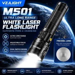 VZJlight 501 White Laser Searchlight